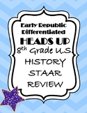 Early Republic STAAR review Game