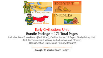 Preview of Early River Valley Civilizations Bundle Package
