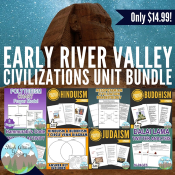 Preview of Early River Valley Civilizations Unit Bundle (World History)