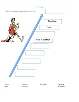 Preview of Early Roman Emperors Worksheet