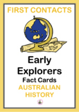 Early Sea Explorers Fact Cards - HSIE HASS Australian Hist