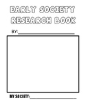 Early Society Research Booklet