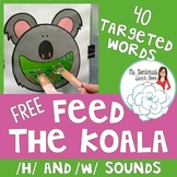 Early Sounds Articulation Feed the Koala
