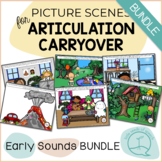 Early Sounds BUNDLE - Picture Scenes for Targeting Speech 