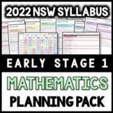 Early Stage 1 - 2022 NSW Syllabus - Mathematics Planning Pack