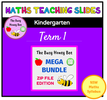 Preview of Early Stage 1 Term 1 Maths Mega Bundle