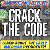 Early US Presidents Escape Room Activity | Crack 10 Escape