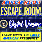 Early US Presidents DIGITAL Escape Room | Early Presidents