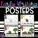 Early Writing Posters / Rate Your Writing Posters