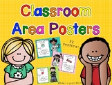 Early Years Classroom Area Posters
