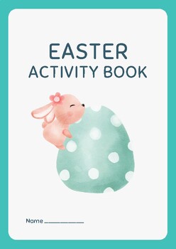 Preview of Early Years Easter activity book