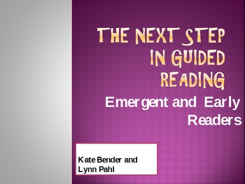 Preview of Early and Emergent Readers PowerPoint!