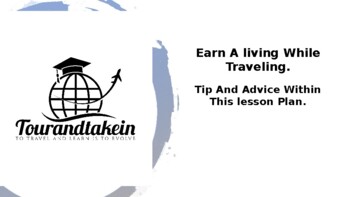 Preview of Earn A Living While Traveling.