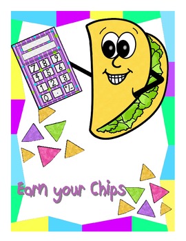 Preview of Earn your Chips Math Incentive Party- Let's have a Fiesta