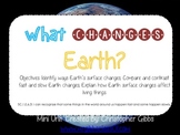 Earth Changes (Fast and Slow Changes) Mini Unit Foldables and More
