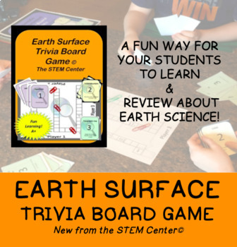 Preview of Earth Changes Trivia Board Game: Make Learning Fun!