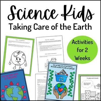 Preview of Earth Conservation Science for Preschool and Kindergarten (Earth Day)