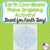 Earth Day Math Coordinate Graphing Picture