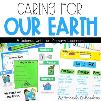 Preview of Earth Day Activities Kindergarten, First Grade, Second Grade, Earth Day Writing