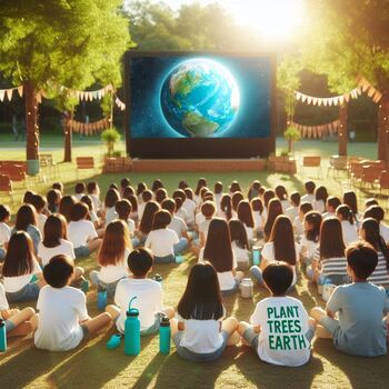 Preview of 10 Earth Day Science Documentaries: Viewing Guide BUNDLE with KEYS