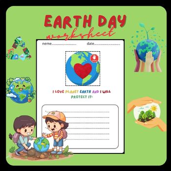 Preview of The Environmental Ideas Exhibition: Earth Day Worksheets