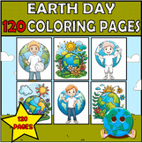Earth Day 120 Coloring Pages Holiday Coloring Sheets