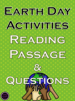 Preview of Earth Day Activities Earth Day Distance Learning ELA