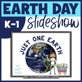 Preview of Earth Day Slideshow -  No-Prep PowerPoint Lesson - Earth Day Activities