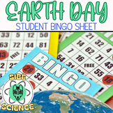 Earth Day 2024, Bingo, Environmental Science, Biology, Wor