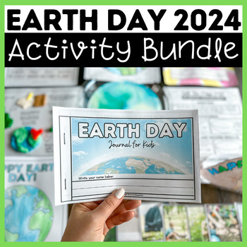 Preview of Earth Day 2024 Mini Activity Bundle (9 Fun Projects for Kids!)