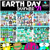 Earth Day '21 Clip Art Bundle - EARTH DAY {Educlips Clipart}