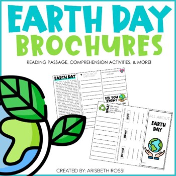 Preview of Earth Day Activities Brochure