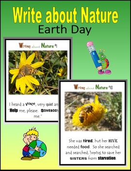 Preview of Earth Day - Write about Nature