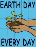 Earth Day 25-Piece Collaborative Color-By-Number Poster - 