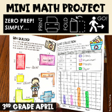 Earth Day 3rd Grade Mini Math Project Math Test Prep Measu
