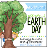 Earth Day Unit ( 8 Day Unit ) | PLUS Digital Activities fo
