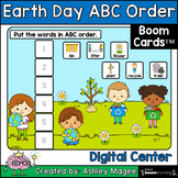 Earth Day ABC Order  Center - Boom Cards - Digital Distanc