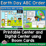 Earth Day ABC Order Center - Printable and Digital or Dist