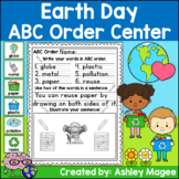 Earth Day ABC Order Writing Literacy Center Station with d