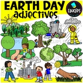 Earth Day - ADJECTIVES - Clip Art Set {Educlips Clipart}