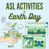 Earth Day ASL Activities - Sign Language Resources - Power