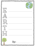 Earth Day Acrostic Poem and Writing Page Freebie