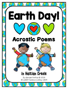 Preview of Earth Day Acrostic Poems in Haitian Creole