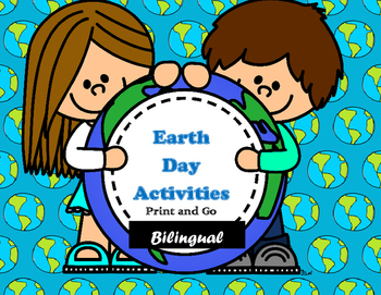 Preview of Earth Day Activities Bilingual