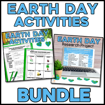 Preview of Earth Day Activities Bundle - Hands-On Activities, Research, and Problem-Solving