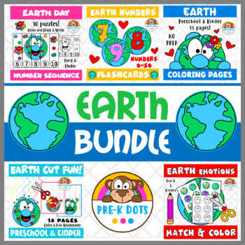 Preview of Earth Day Hands on Activities for Preschool and Kinder (BUNDLE)