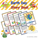 Earth Day Activities Bundle, Printable Activities,Reading,