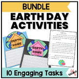 Earth Day Activities Bundle for 2nd 3rd Grade