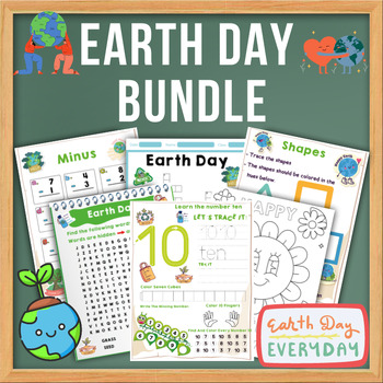 Preview of Earth Day and Arbor day Activities Bundle april spring Activities