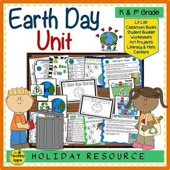 Preview of Earth Day Unit:   Activities & Centers